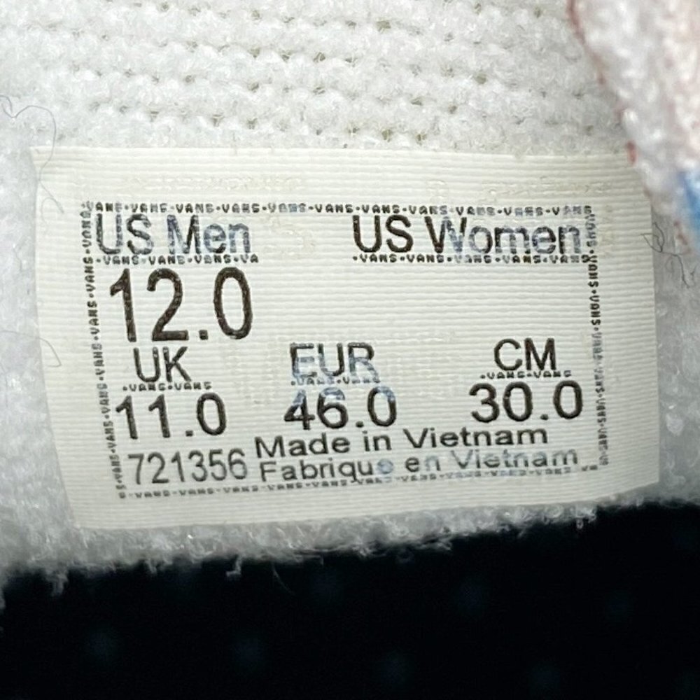 VANS | Customized Unique Tie Dye Checkerboard SK8-HI High Tops 12 Mens - Picture 13 of 15